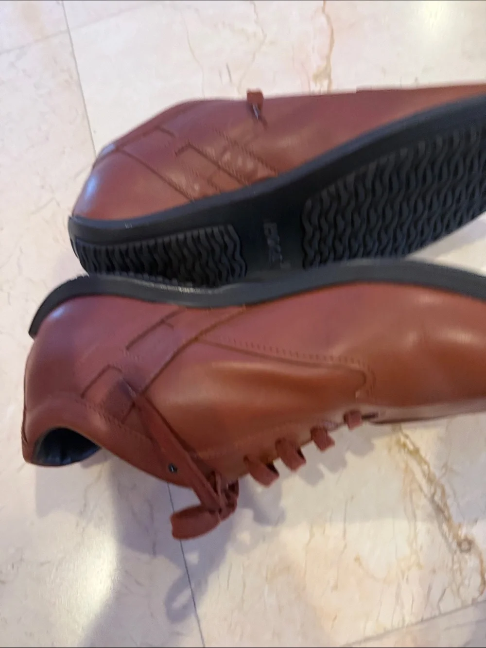 Hogan Brown Leather Shoes